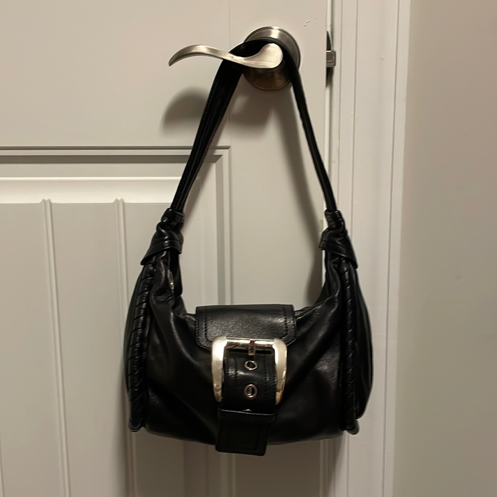 Celine vintage shoulder bag in black